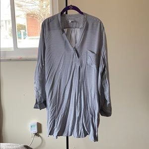 DKNY Short Striped Dress